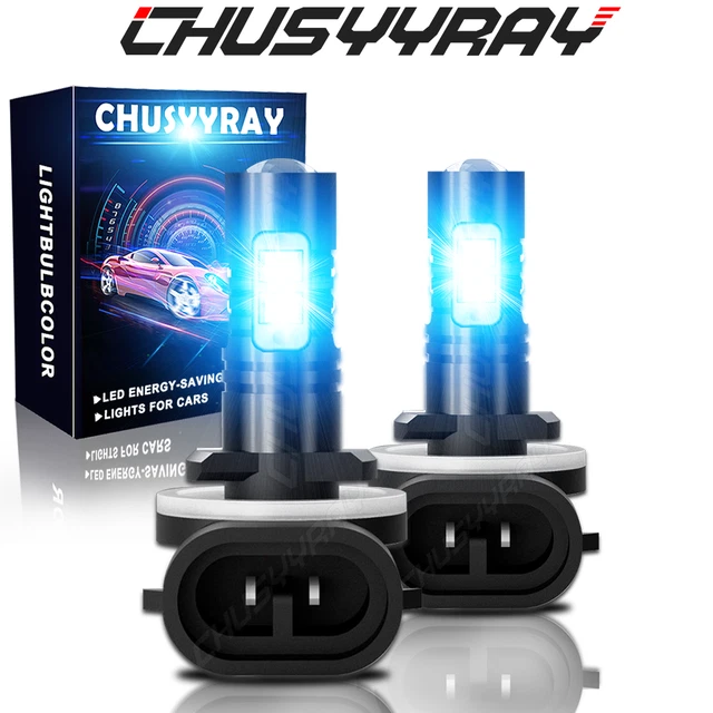 2 Super Bright LED Headlamp Bulbs for Polaris 2008 RZR 800 EFI: US Seller