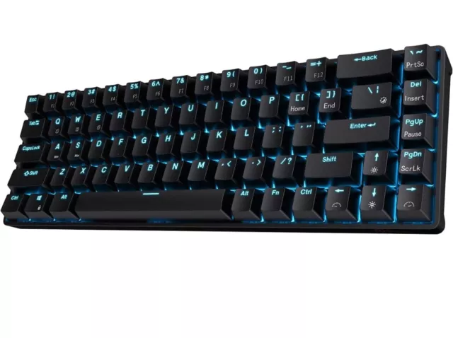 RK ROYAL KLUDGE RK68 Hot-Swappable 65% Wireless Mechanical Keyboard.