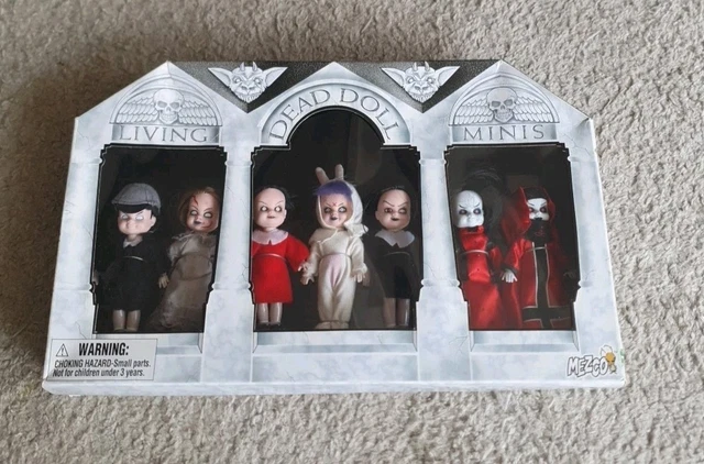 RARE MEZCO LIVING Dead Dolls Mausoleum 1 Series 1 Mini Great
