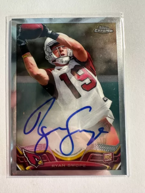 K132,482 - 2013 Topps Chrome Rookie Autographs #55 Ryan Swope Auto #/600