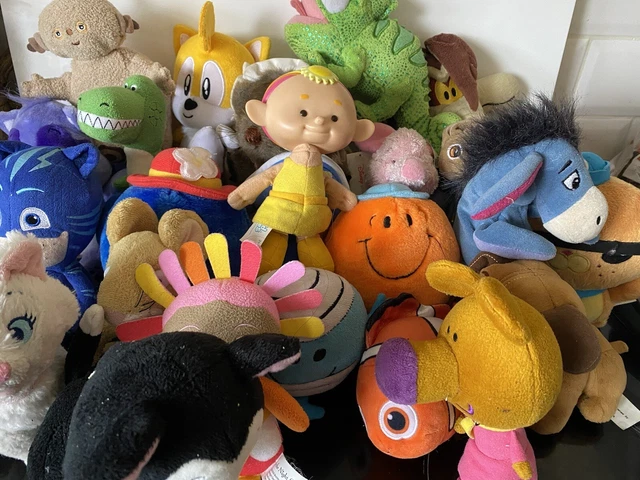 Large Bundle Plush Soft Toys Kids TV Shows CBeebies X 25 Vintage And Modern