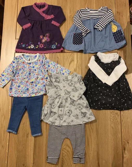 baby girls Clothes 5 Outfits bundle age 3-6 months