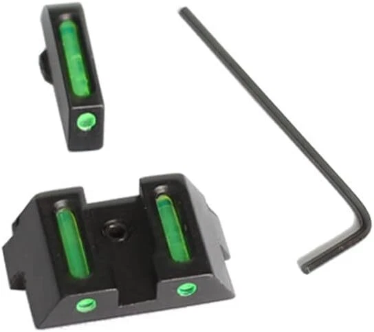Strike Industries Modular Blade Fiber Optic Front and Rear Sights for – Rainbow 8