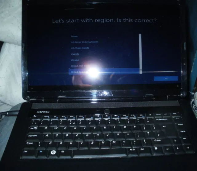 dell inspiron 1545 laptop with Win 10 Pre-installed (read description)