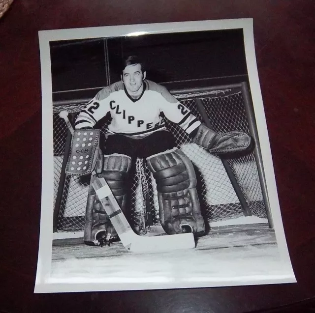 Baltimore Clippers Goalie shots 1960's  from the Woody Ryan Collection 16