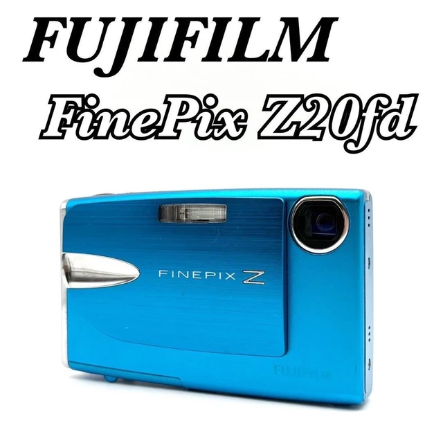 FUJIFILM FINEPIX Z20FD Compact Digital Camera Blue Tested