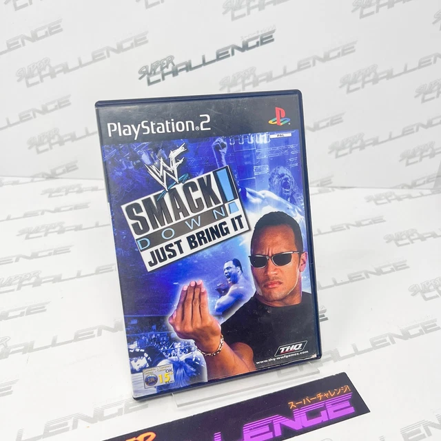 WWF Smackdown! Just Bring It PS2 PlayStation 2 PAL/UK Complete Tested