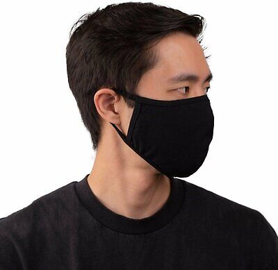 Soft Cotton Face Mask Double Layer Fashionable Reusable Cloth Washable Men Women