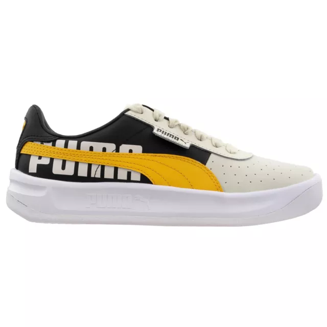 Puma California Tol Logo  Womens Off White Sneakers Casual Shoes 370315-02