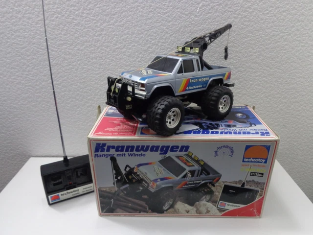 TECHNOTOY NIKKO KRANWAGEN Ranger mit Winde 4X4 Ford 1983 RC Auto - mit ...