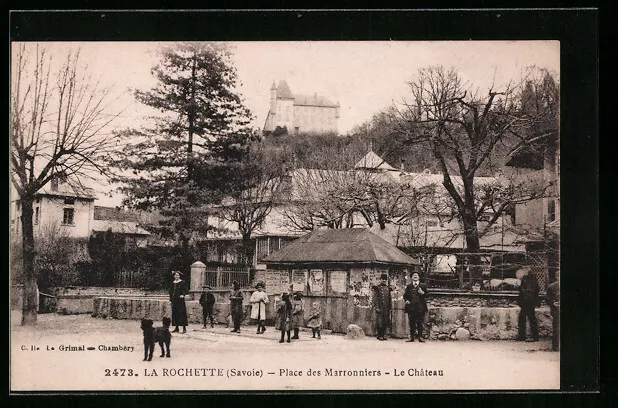 CPA La Rochette, Place des Marronniers-Le Chateau