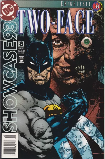 Showcase '93 Two-Face 8 Batman Deadshot Fire & Ice DC Comics VF
