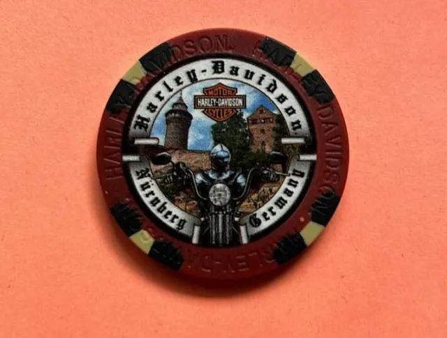 Harley Davidson 120 Poker Chip from HD Of Nurnberg in Nurnberg, Germany