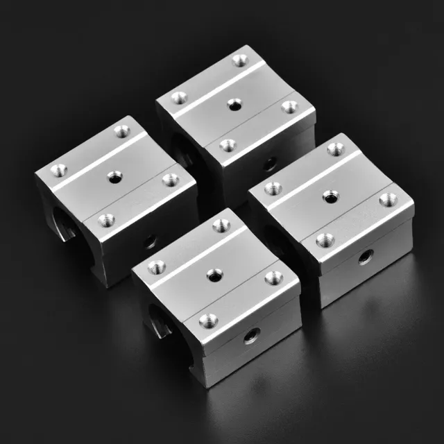 4Pcs SBR16UU 16mm Aluminum Open Linear Motion Bearing Block Slide For CNC 2