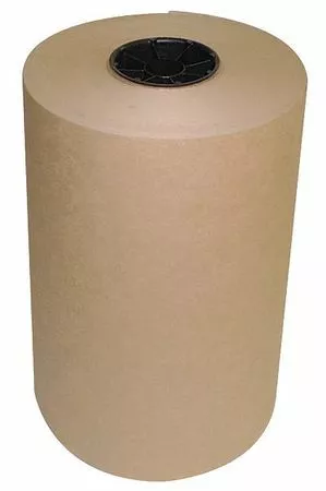 Zoro Select 6Twr2 Brown Kraft Paper 12" X 720 Ft., 50 Lb. Basis Weight