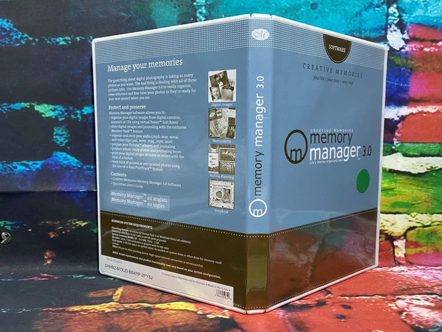 Creative Memories - Software Memory Manager 3.0 contenido digital