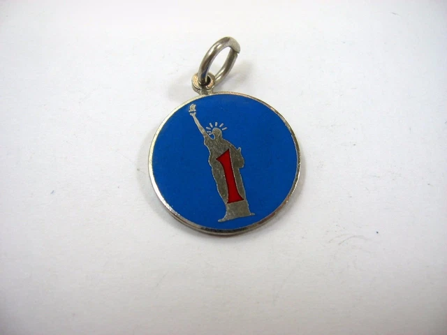 Vintage da Collezione Ciondolo: 1st Lady Premio 1976 Statua Della Libertà