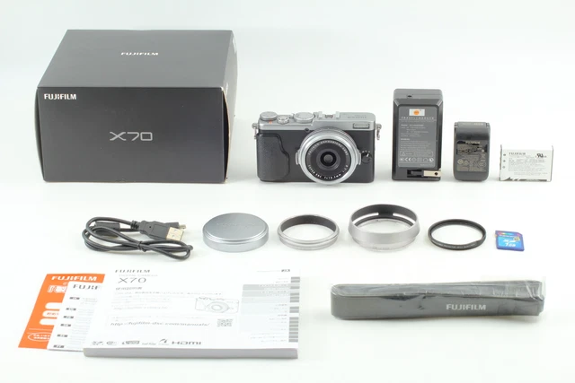 [Near MINT/IN BOX] Fujifilm X70 16.3MP Compact Digital Camera From JAPAN 2