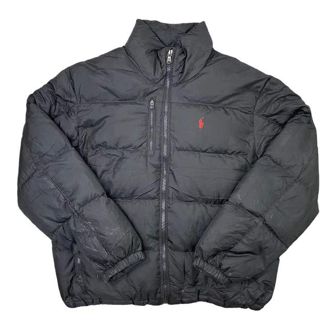 Giacca tampone Polo By Ralph Lauren Rl/250 00s da uomo nera taglia XL