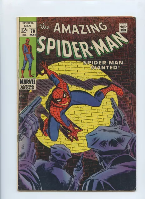 Amazing Spider-Man #70 1969 (VG- 3.5)