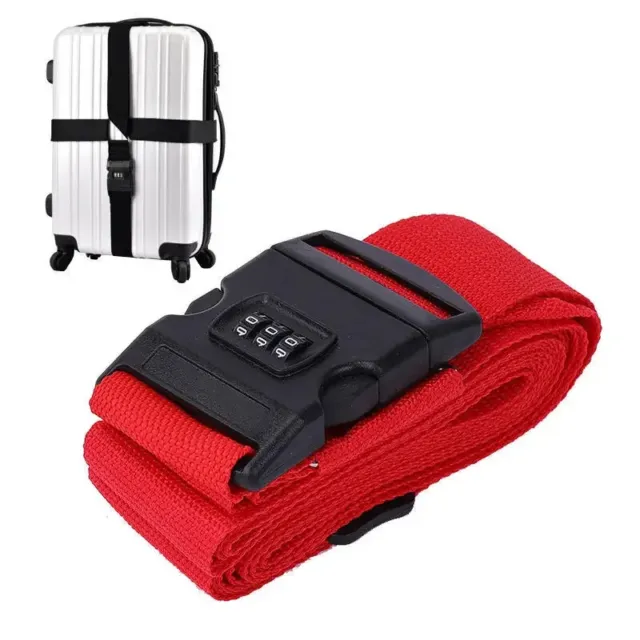 Lot Travel Luggage Suitcase Strap Belt Baggage Backpack Bag Package TSA