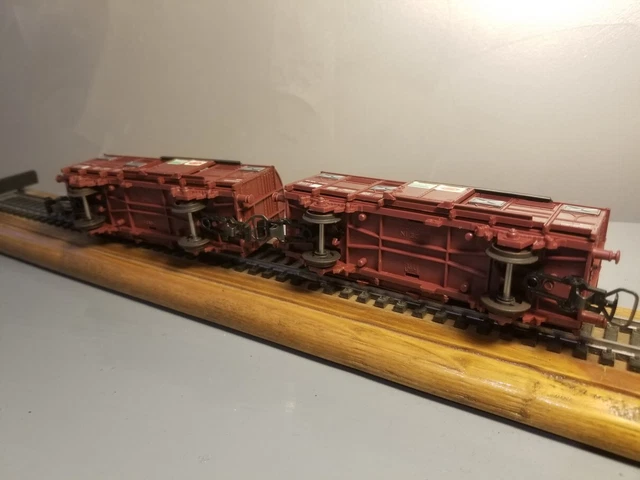 KATO 8060 N Gauge Wa 12000 Lot De 2 Wagons Pour Voiture De Marchandises