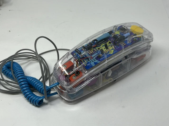 TELEPHONE VINTAGE NAF Naf Transparent Modele Luminophone EUR 30,00 - FR
