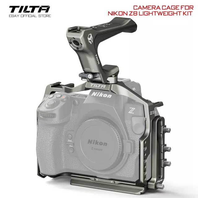 Tilta Camera Cage Lightweight Kit Für Nikon Z8 w/ Filmkamera Handle Cable Clamp
