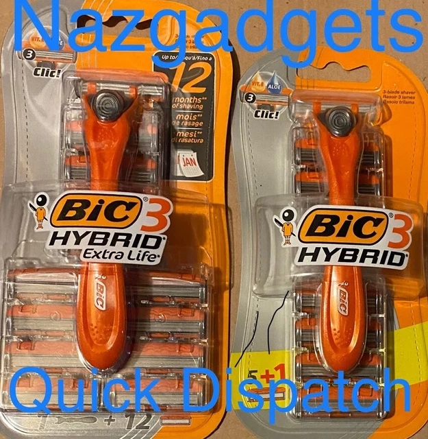 BIC 3 Sensitive Men's Triple-Blade Razors, Pack Of India | Ubuy