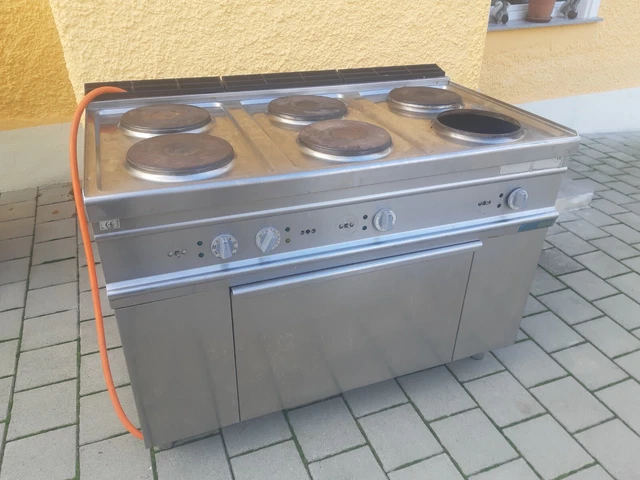 Gastro Kochherd mit Backofen