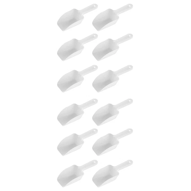 12 Pcs Kitchen Flour Scoop Rice Scoop Dog Food Scoop