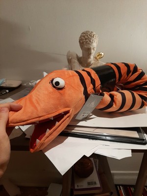 nightmare before christmas snake plush