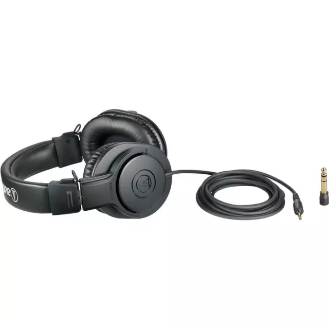 Auriculares con monitor profesional Audio-Technica ATH-M20x - SKU negro #1773518