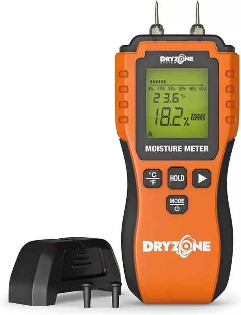 Rilevatore Misuratore Umidità Dryzone – Misuratore Umidità per Legno, Muratura ecc.