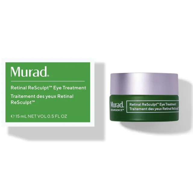 New Murad Anti-Aging Cream Retinal ReSculpt Eye Treatment 0.5 oz/15 ml ~ NIB