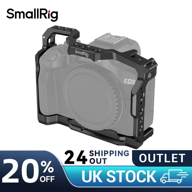 SMALLRIG R50 CAGE W/ Quick Release Plate for Arca Stand for Canon EOS ...