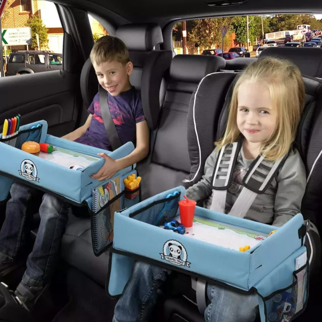 Plateau de voyage amélioré pour enfants avec effaçable à sec pour siège de  voiture avec 16