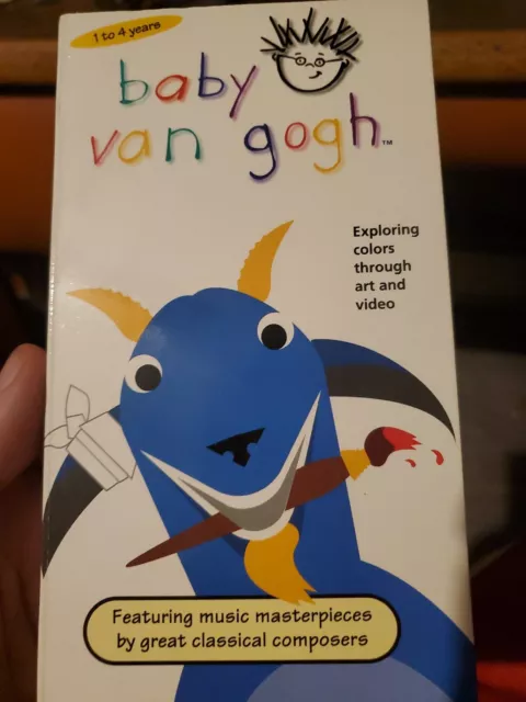 Baby Einstein BABY VAN GOGH Exploring Colors Art VHS Video Tape Buy 2 get 1 free