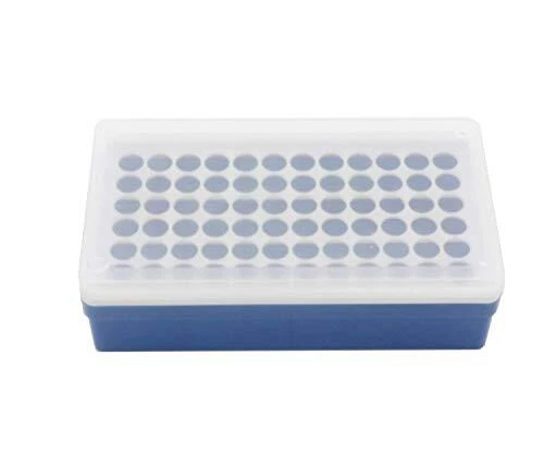 Plastic Rack for Micro Centrifuge Tubes 0.5ml to 1.5ml Freezer Storage 72 Pos...
