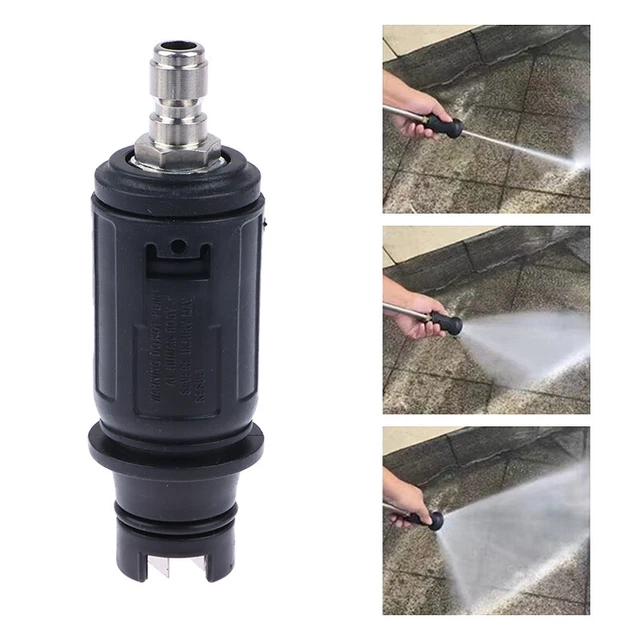 Spray ugello lavatrice ad alta pressione regolabile ad angolo con spina rapida 1/4" con -