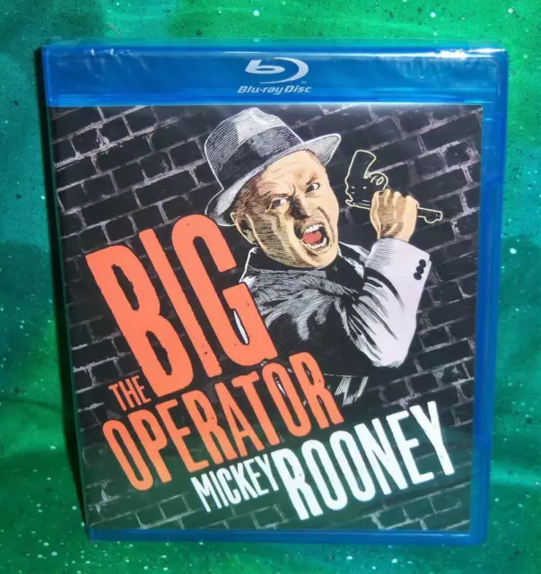 New Rare Oop Olive Films Mickey Rooney The Big Operator Movie Blu Ray 1959