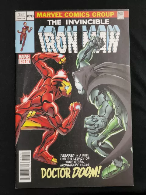 Invincible Iron Man 593 RiRi Williams Vs Doctor Doom 150 Homage 2nd Print Non