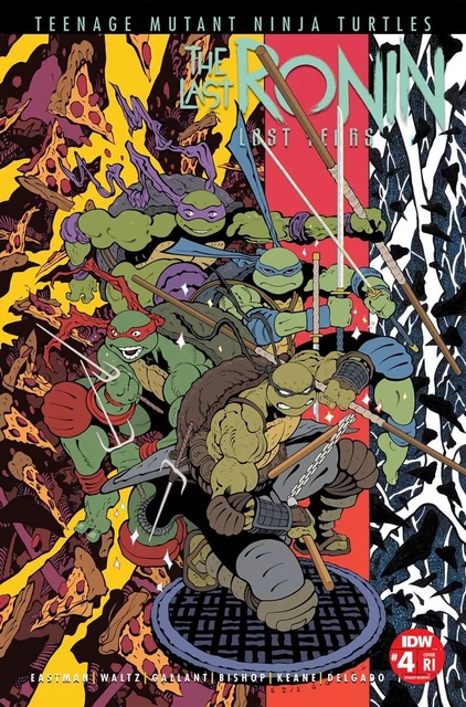 TMNT Last Ronin Lost Years #4 1:25 Variant By Tradd Moore