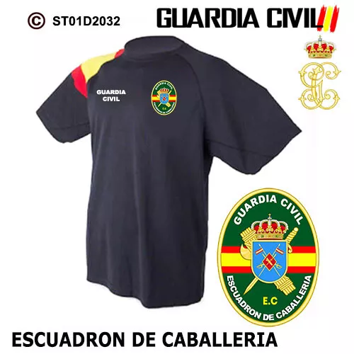 Camisetas Tecnicas: Guardia Civil - Escuadron De Caballeria M2