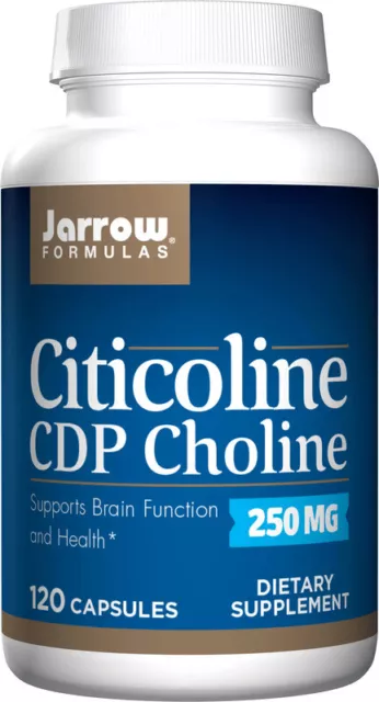 Jarrow Formulas, Citicolin, CDP Cholin, 250mg, 120 Kapseln - Blitzversand