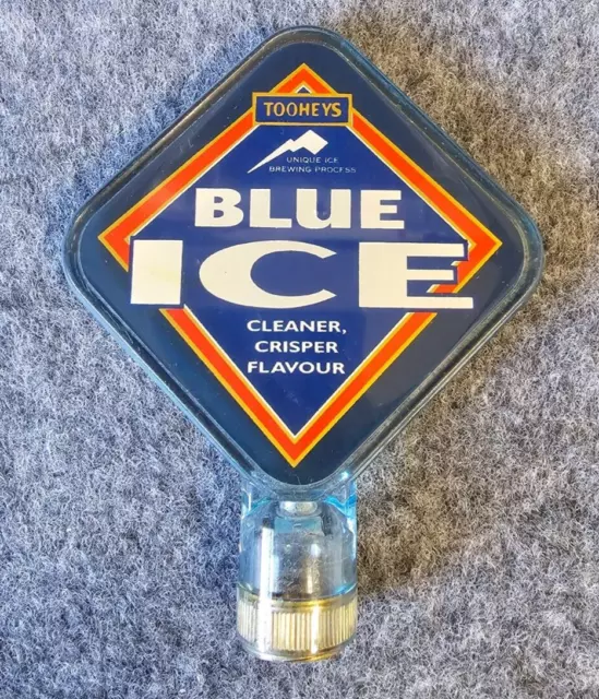 Tooheys Blue Ice  Beer Tap Top Breweriana Mancave Beer Collector