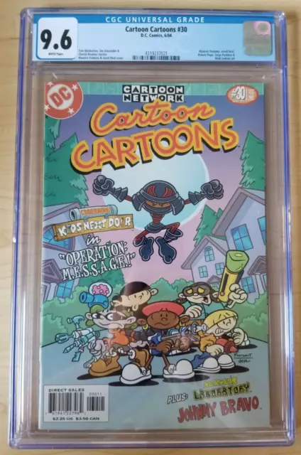 Cartoon Cartoons issue #30 - CGC 9.6 (2004, DC Comics) Codename: Kids Next Door