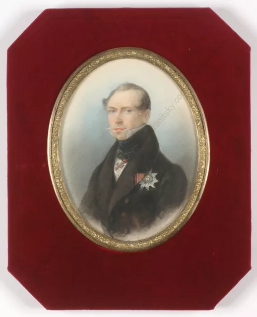 Alois Gustav Rockstuhl "Russian diplomat Ph. I. Brunnov", PUSHKINIANA, 1832