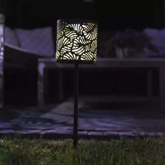 Luxform Lampe sur piquet de jardin à LED solaire Forest