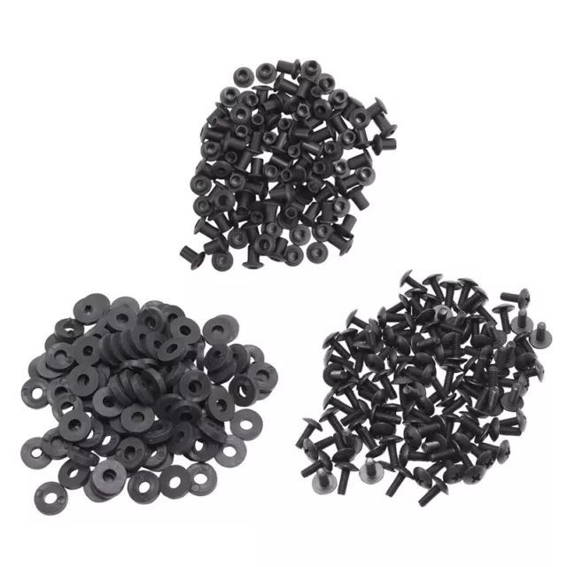 100Pcs  Lok Screw Set Chicago Screw Comes with Washer for DIY Kydex8267